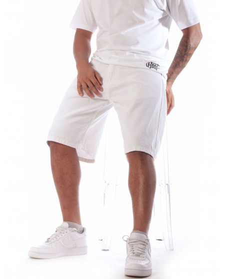 BSAT Baggy Jorts Denim White