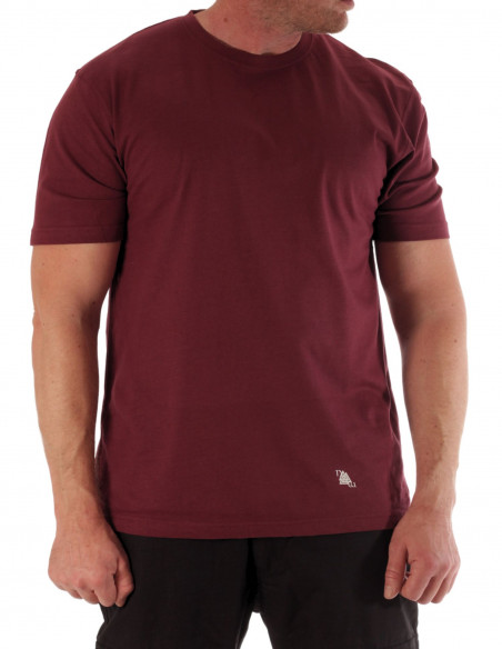 Nordic Worlds Odins Valknut Bordeaux T-Shirt