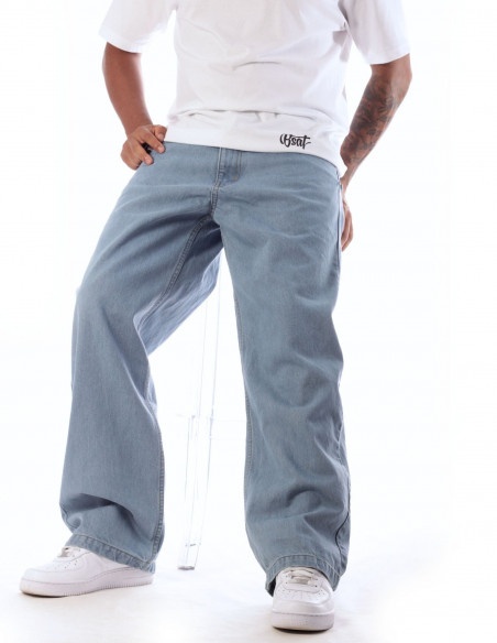 BSAT Bronx Baggy Jeans Light Blue