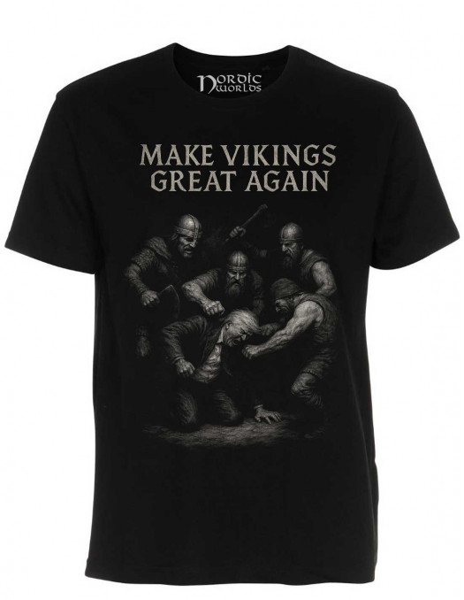 Nordic Worlds Make Vikings Great Again Get Lost T-shirt
