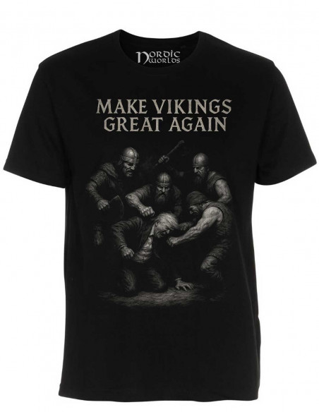 Nordic Worlds Make Vikings Great Again Get Lost T-shirt