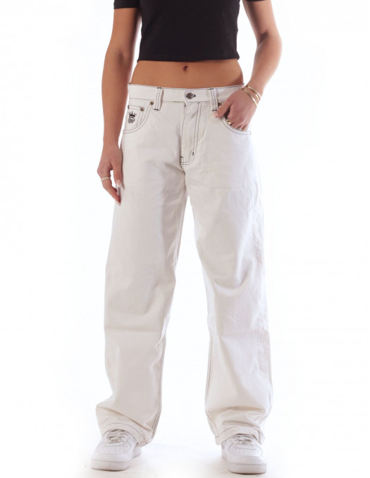 BSAT Baggy Jeans Stylewarz White n Black