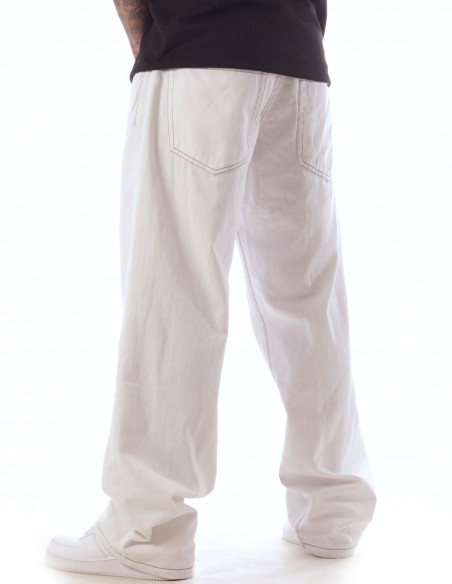 BSAT Baggy Jeans Stylewarz White n Black