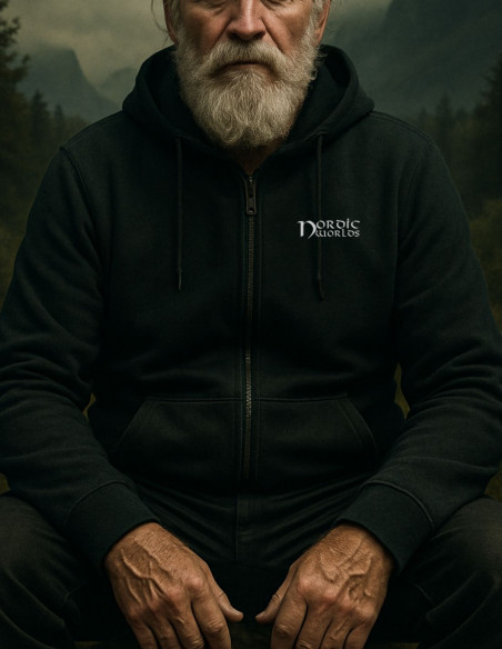 Nordic Worlds Make Vikings Great Again Get Lost ZipHoodie