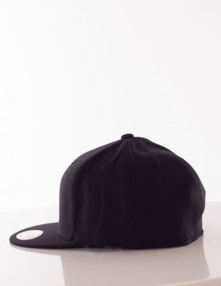BSAT Bronx Crown Embroidery Flatcap Black