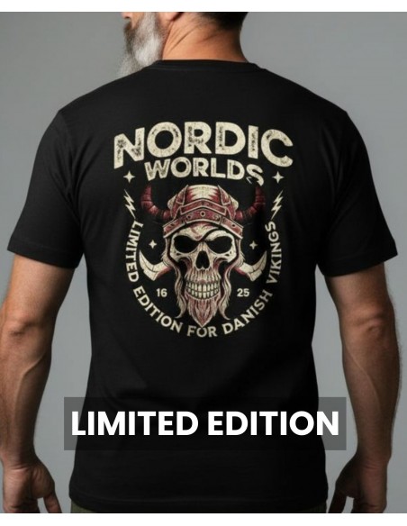 Nordic Worlds Limited Edition Tee Danish Viking Edition Nordic Worlds Limited Edition Tee Danish Viking Edition