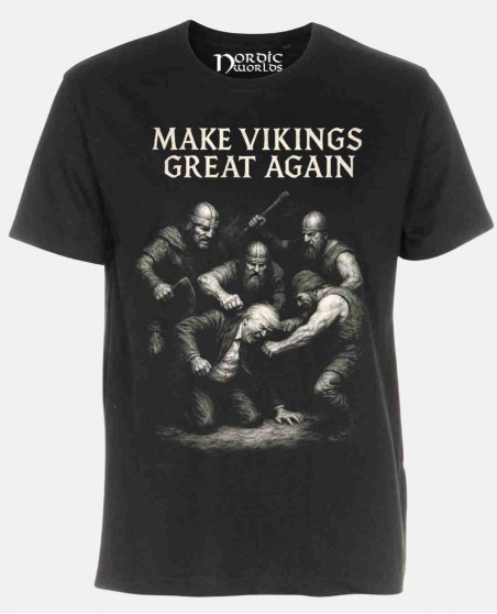 Nordic Worlds Make Vikings Great Again Get Lost T-shirt