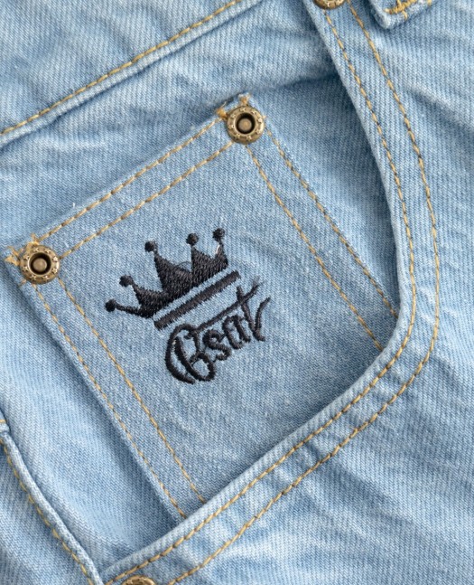 BSAT Bronx Baggy Jeans Light Blue