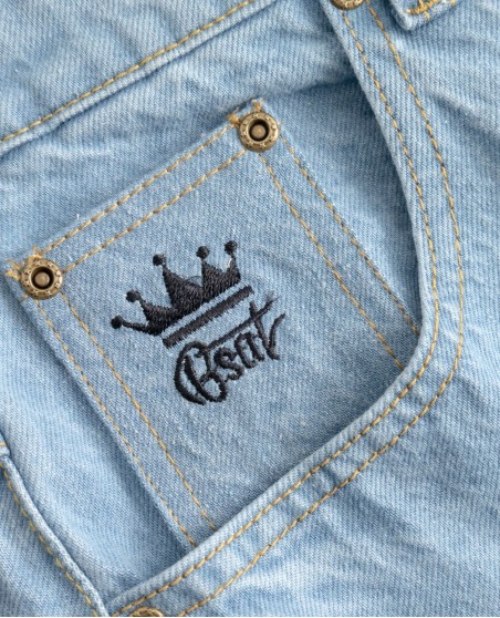 BSAT Bronx Baggy Jeans Light Blue